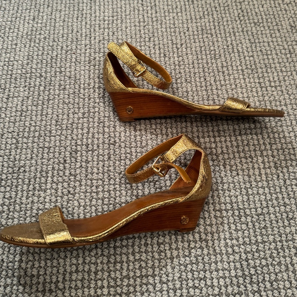 🌟TORY BURCH SAVANNAH WEDGE SANDAL🌟 - Picture 4 of 6